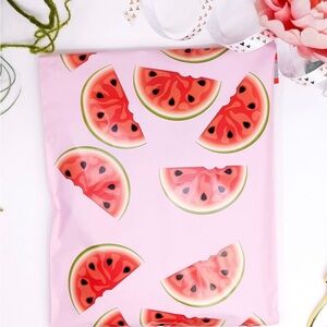 Watermelon  Poly Mailers 10x13  / set of 25